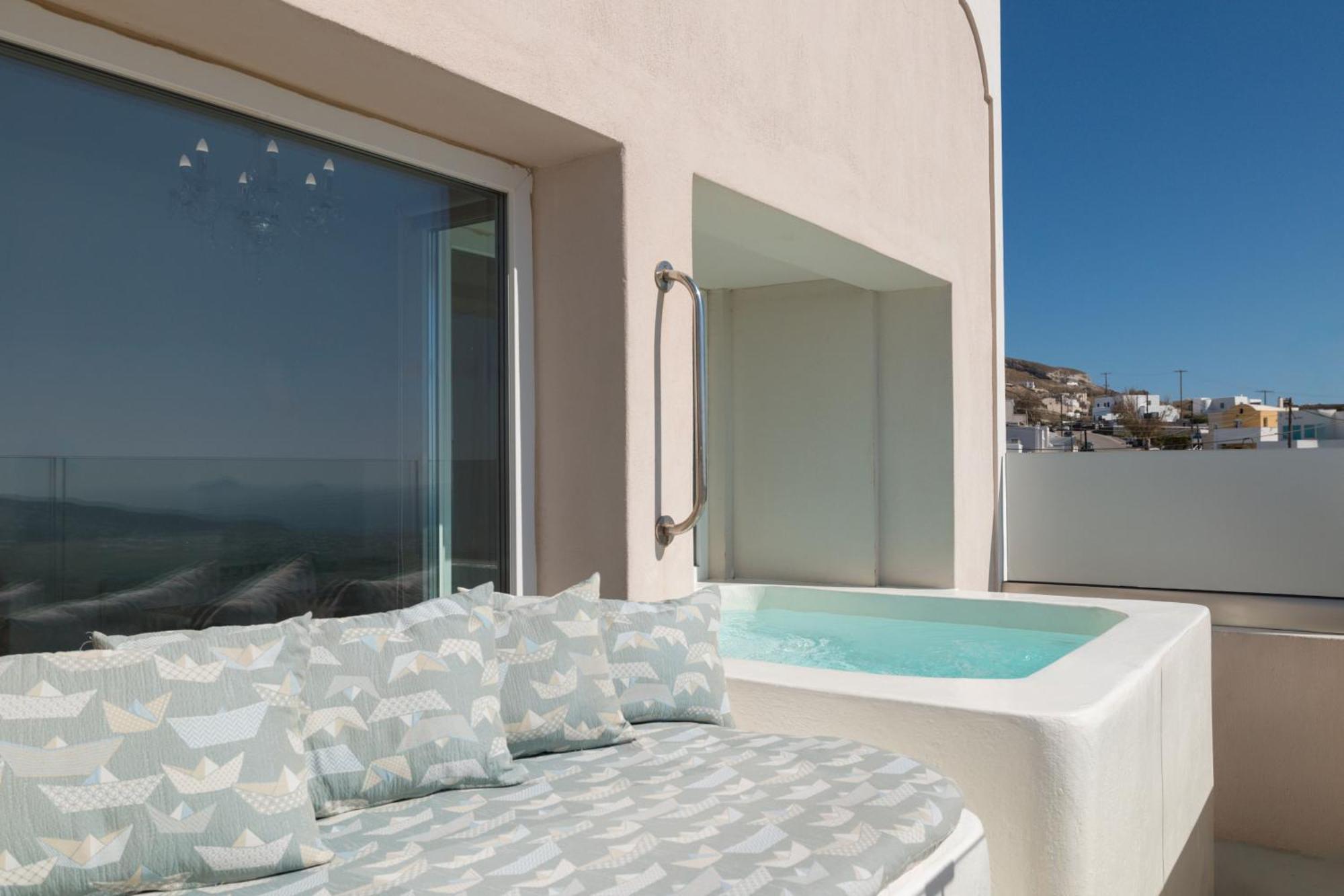 Cinnamon Villa With Private Hot Tub Пиргос Экстерьер фото