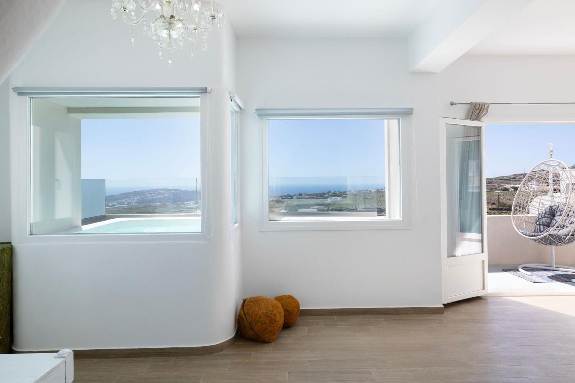 Cinnamon Villa With Private Hot Tub Пиргос Экстерьер фото